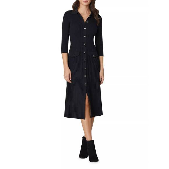 NEW SHOSHANNA nyla dress in jet